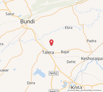 Map of Jaloda, Rajasthan