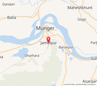 Map of Jamalpur, Haryana