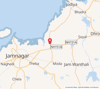 Map of Jambuda, Gujarat
