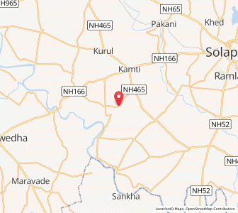 Map of Jamgaon Buzurg, Maharashtra