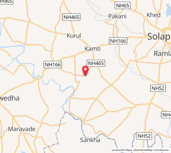 Map of Jamgaon Khurd, Maharashtra