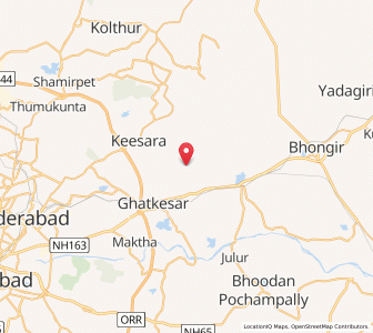 Map of Jamilapet, Andhra Pradesh