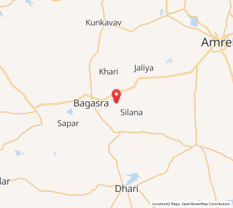 Map of Jamka, Gujarat