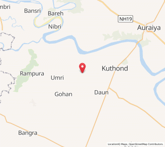 Map of Jamlapur Zunnardar, Uttar Pradesh