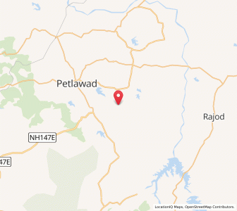 Map of Jamli, Madhya Pradesh