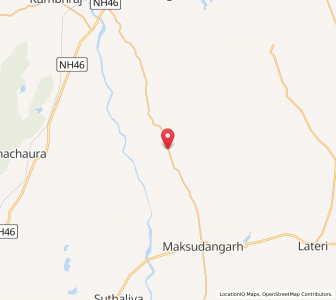Map of Jamner, Madhya Pradesh