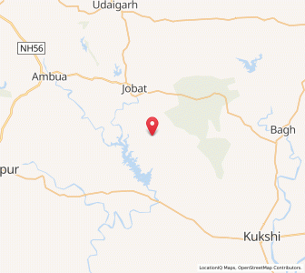 Map of Jamni, Madhya Pradesh