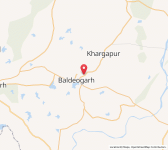 Map of Jamniyapara, Madhya Pradesh