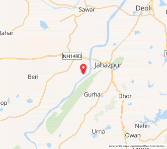 Map of Jamoli, Rajasthan