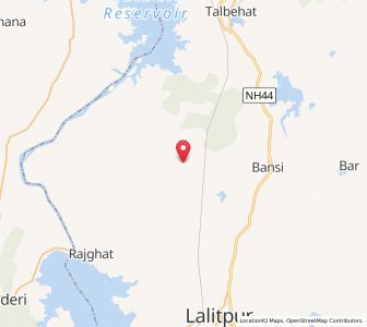 Map of Jamora, Uttar Pradesh