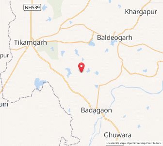 Map of Jamuniakhera, Madhya Pradesh