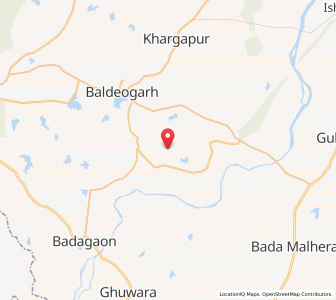 Map of Jamuntaraiya, Madhya Pradesh