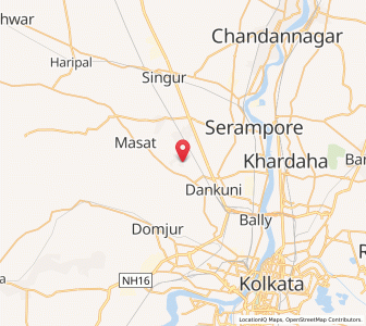Map of Janai, West Bengal