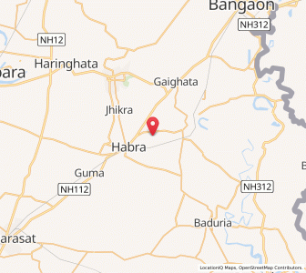 Map of Janapul, West Bengal