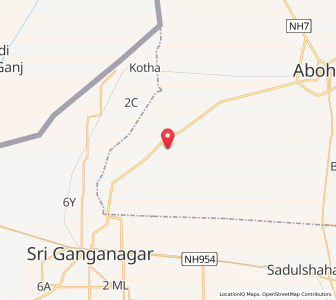 Map of Jandwala, Punjab