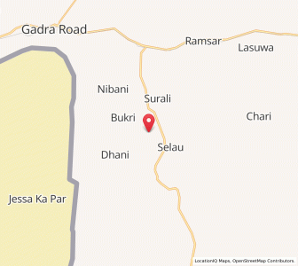 Map of Jane ki Beri, Rajasthan