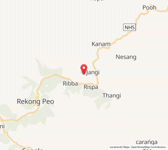 Map of Jangi, Himachal Pradesh