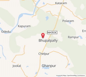 Map of Jangid, Andhra Pradesh