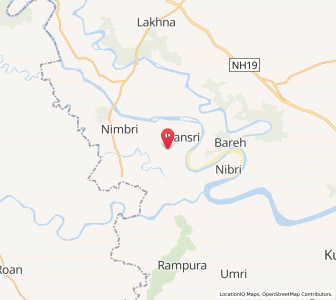 Map of Jangru, Uttar Pradesh