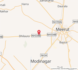 Map of Jani, Uttar Pradesh