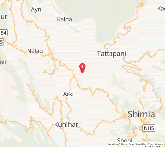 Map of Janiya, Himachal Pradesh