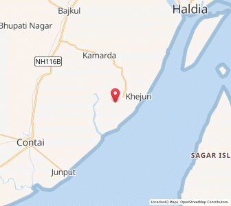 Map of Janka, West Bengal