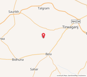 Map of Janoti, Uttar Pradesh