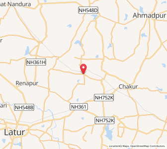Map of Janwal, Maharashtra