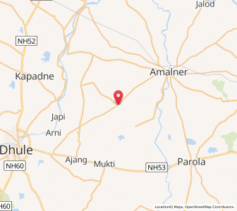 Map of Janwe, Maharashtra