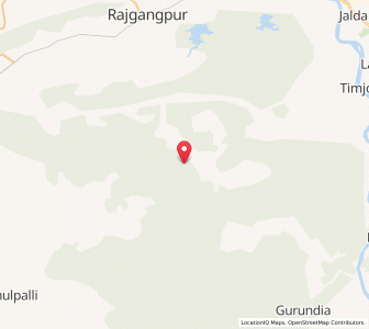 Map of Jara, Odisha