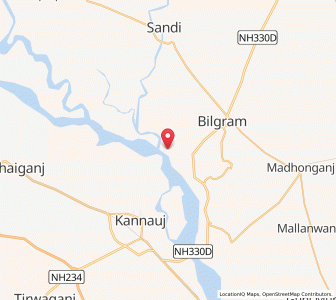 Map of Jaraila, Uttar Pradesh