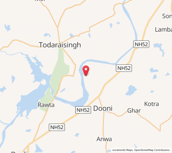 Map of Jareli ka Jhonpara, Rajasthan