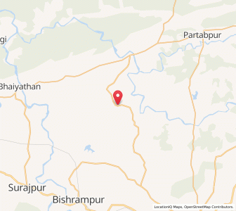 Map of Jarhi, Chhattisgarh