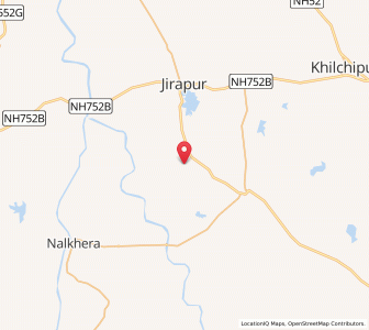 Map of Jarmau, Madhya Pradesh