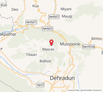 Map of Jaskhet, Uttarakhand