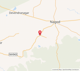 Map of Jaso, Madhya Pradesh