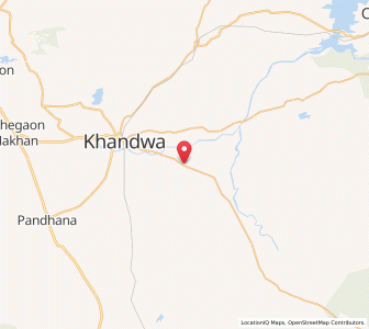 Map of Jaswari, Madhya Pradesh
