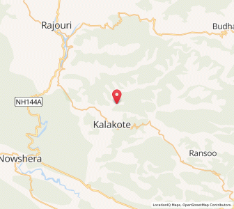 Map of Jata, Kashmir