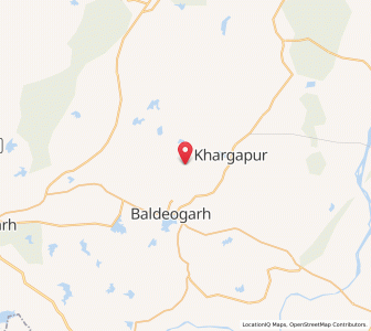 Map of Jatera, Madhya Pradesh