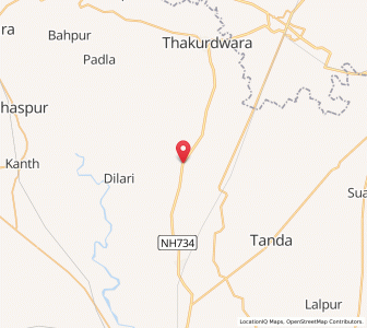 Map of Jatpura, Uttar Pradesh