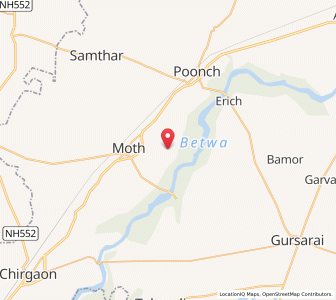 Map of Jaunra, Uttar Pradesh