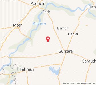 Map of Jaunri, Uttar Pradesh