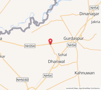 Map of Jaura Chhitran, Punjab