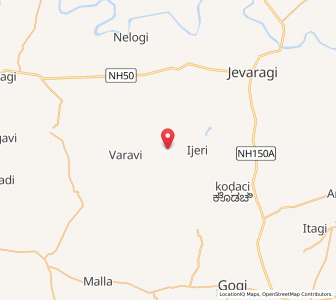 Map of Jawalgi, Karnataka
