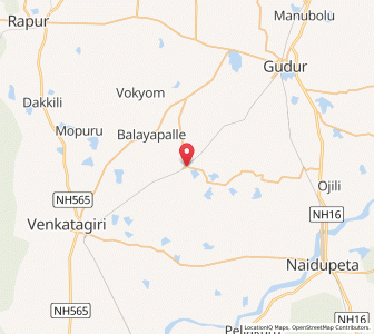 Map of Jayampu, Andhra Pradesh
