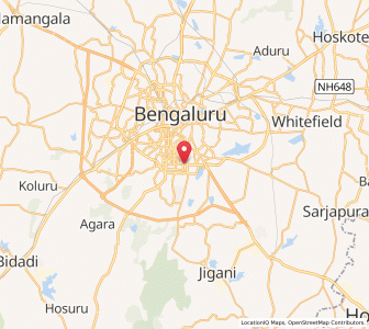 Map of Jayanagar 9th Block East, Karnataka