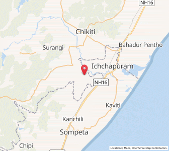 Map of Jayantipur, Andhra Pradesh
