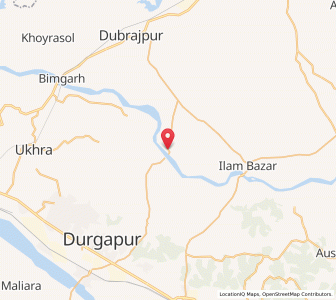 Map of Jaydeb Kenduli, West Bengal