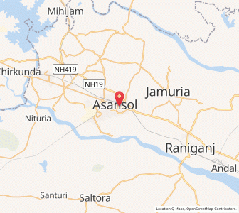 Map of Jaykaynagar, West Bengal