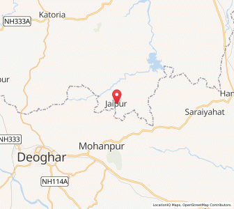 Map of Jaypur, Bihar